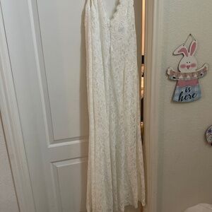 David’s Bridal Studio Lace Wedding Dress